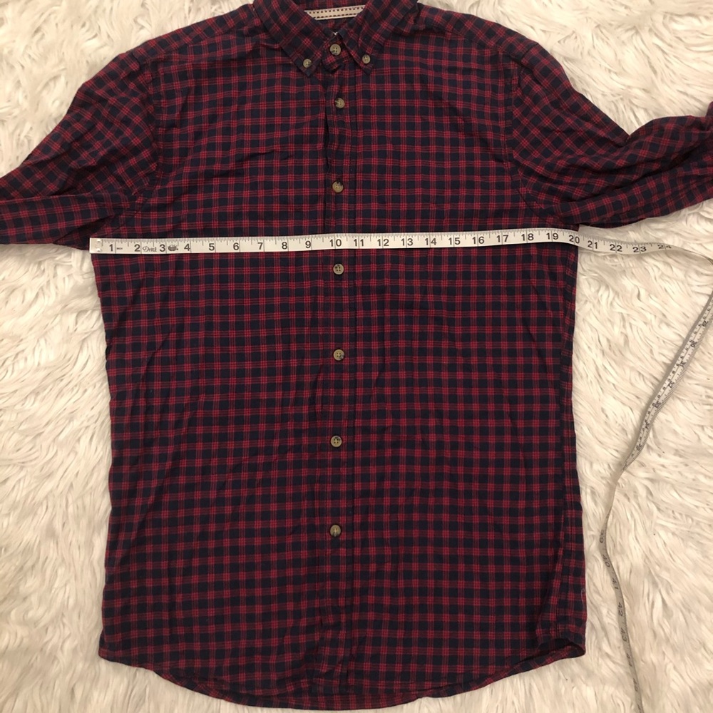 🩵100% Cotton Slimfit Flannel Shirt - Picture 5 of 10